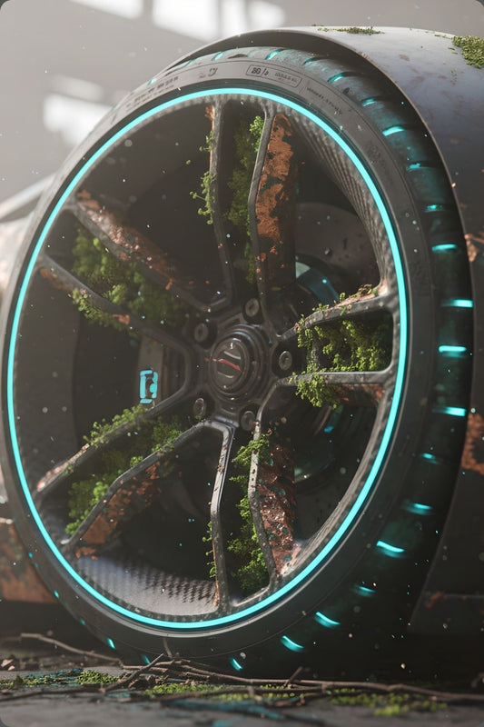 High-Tech trifft Wildnis: „Nature Overdrive“ zeigt die Symbiose aus Mechanik & Moos. Einzigartige Kunst für Industrial Style & Büros. Jetzt bei Gudekind. Acryl